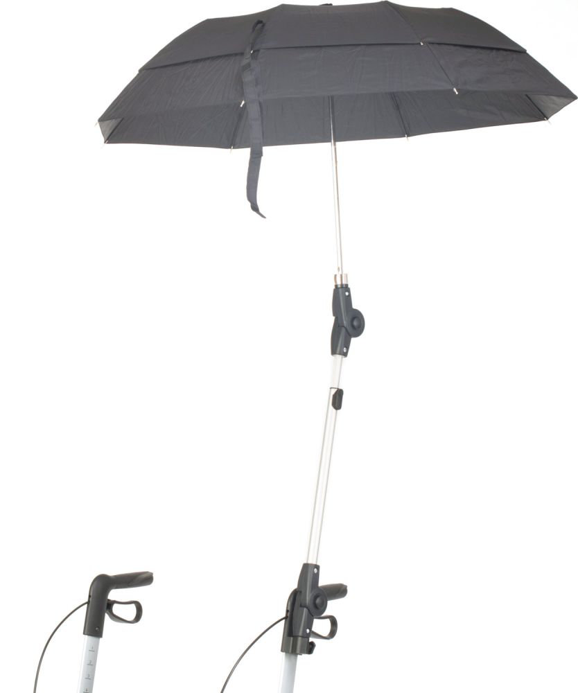 Regenschirm mit Halterung zum Rollator vital