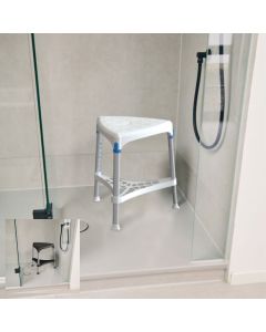 RUSSKA laguna Eck-Duschhocker mit Ablage