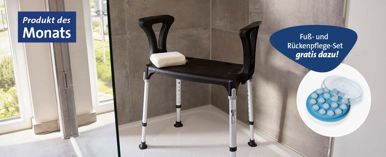 Produkt des Monats Juli RUSSKA iaguna Duschhocker