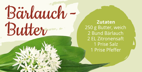 Sanivita Bärlauch-Butter Rezept