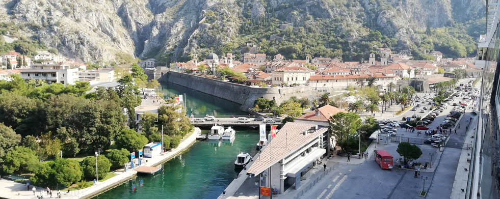 Ausblick vom Kreuzfahrtschiff | Sanivita